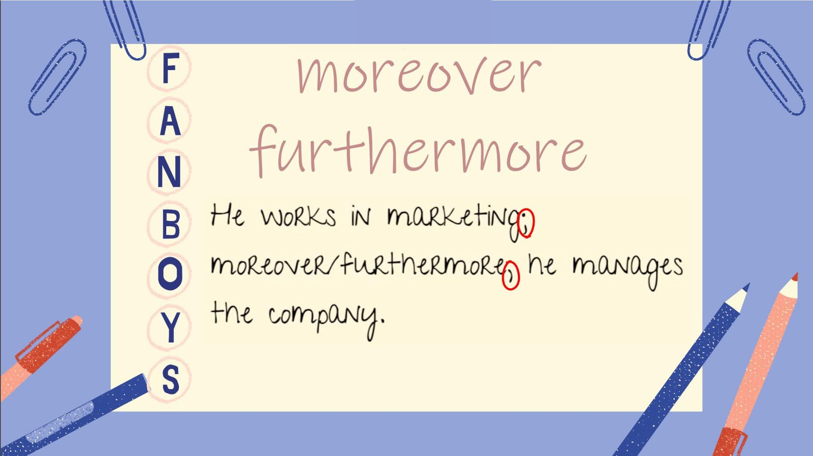 conjunction-moreover